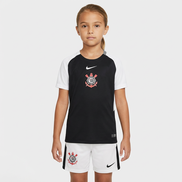 Conjunto Infantil Feminino Nike Corinthians 2025/26 II