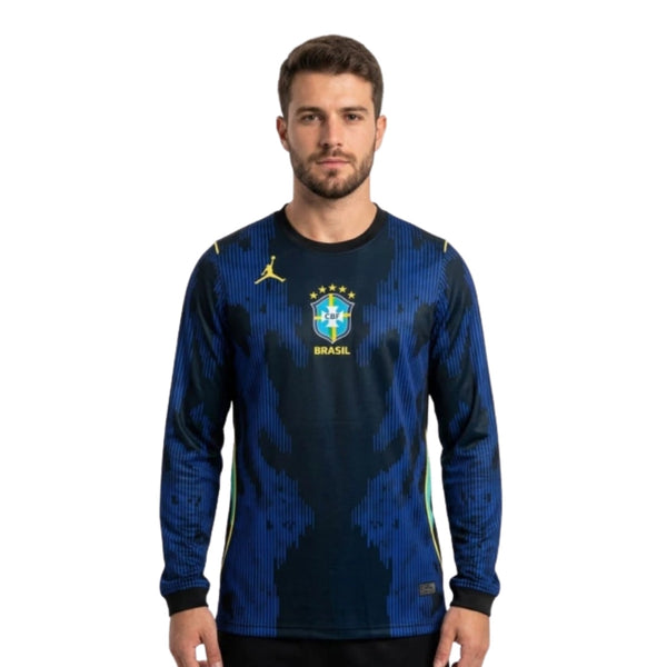 Camisa Brasil 2026 II Manga Longa Copa do Mundo