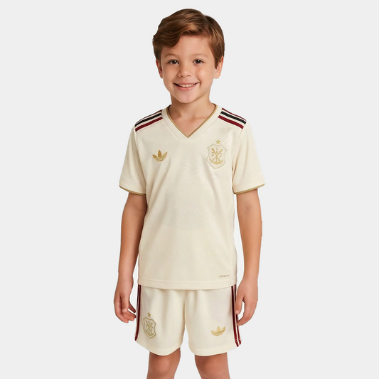 Conjunto Infantil Adidas Flamengo 2025/26 III