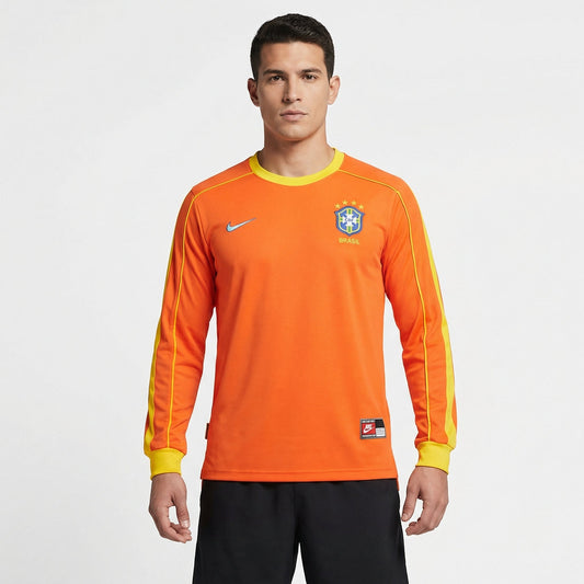 Camisa Nike Brasil Goleiro 1998/99 Retrô Masculina