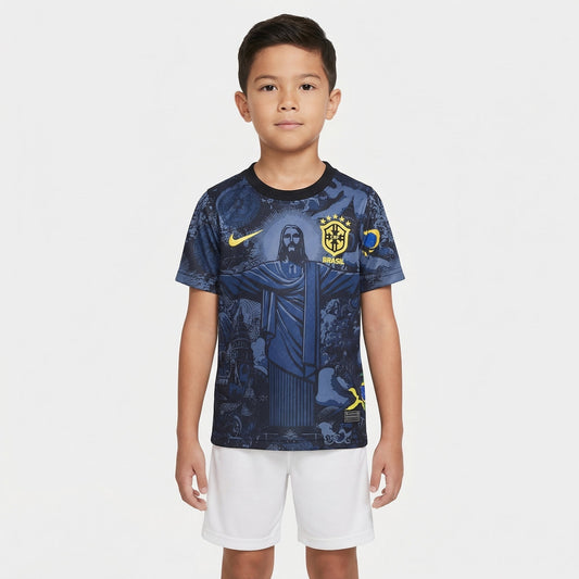 Conjunto Infantil Nike Edição Especial Brasil II2024/2025