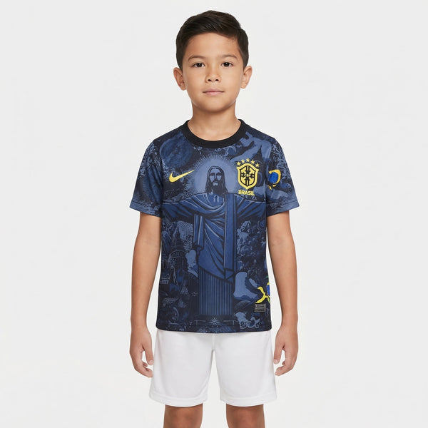 Conjunto Infantil Nike Edição Especial Brasil II2024/2025