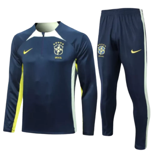 Conjunto de Treino Seleção Brasil - Masculino - Marinho